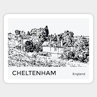 Cheltenham England Sticker